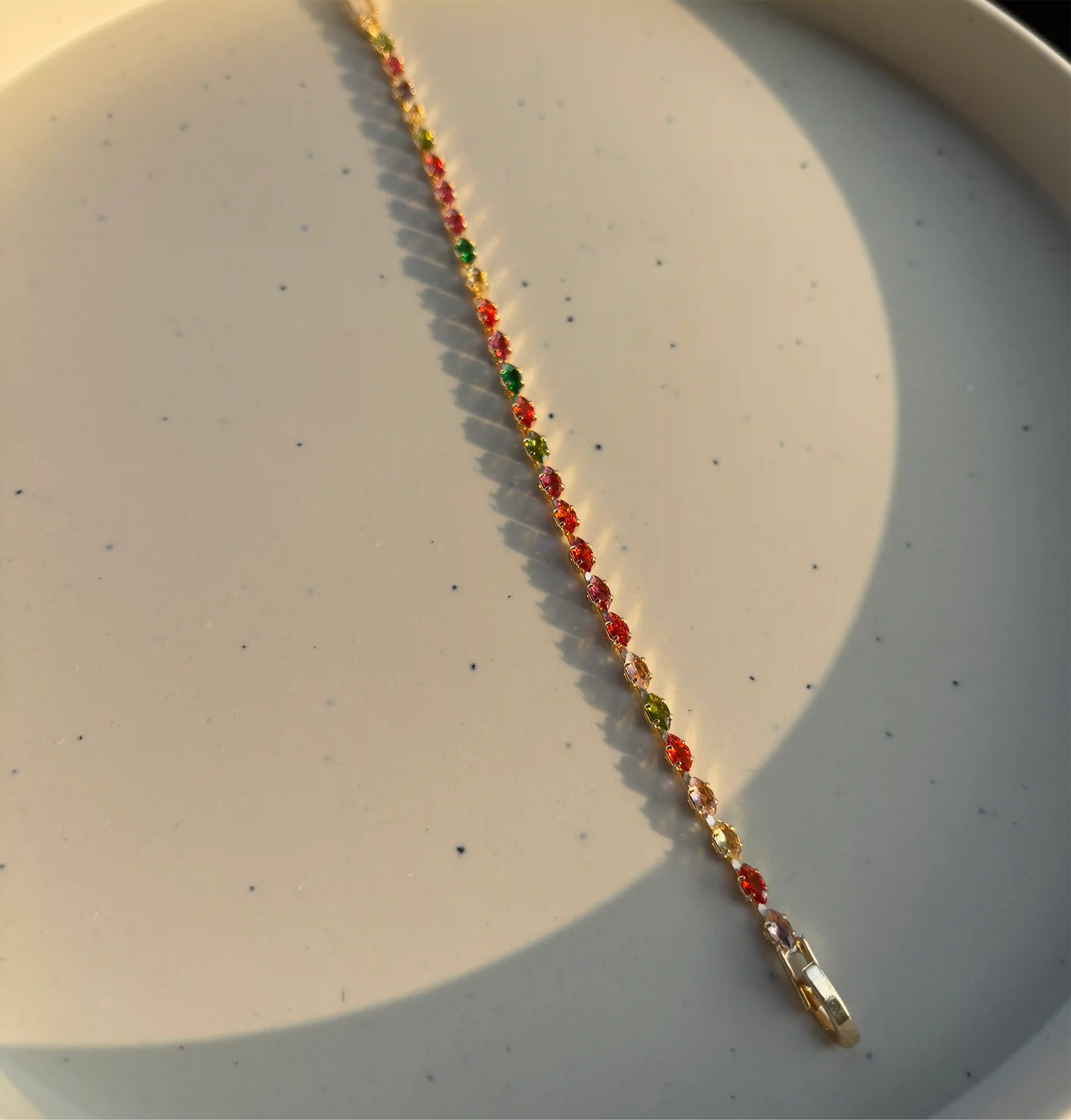 Rainbow Gemstone Bracelet