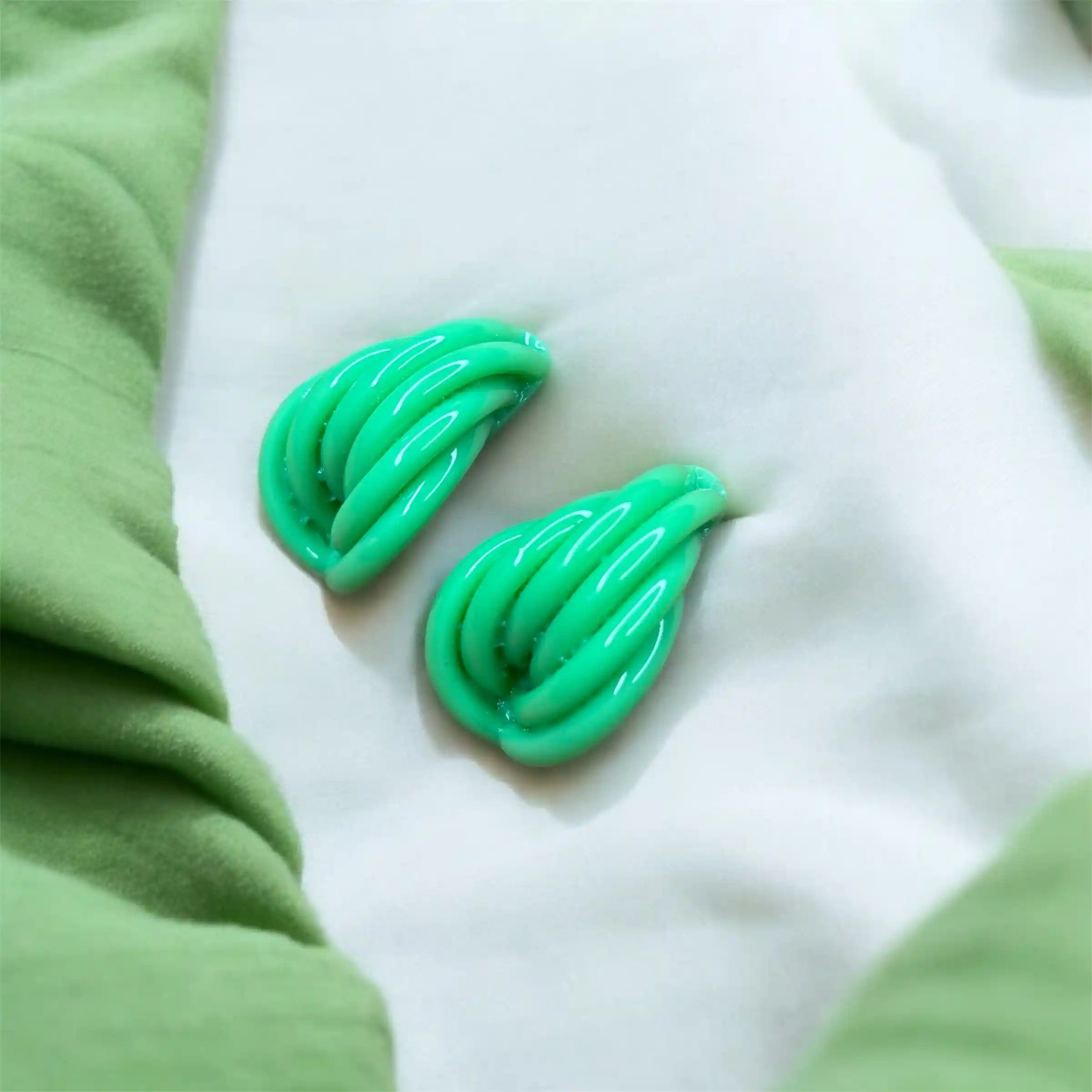 Mint Flow Earrings