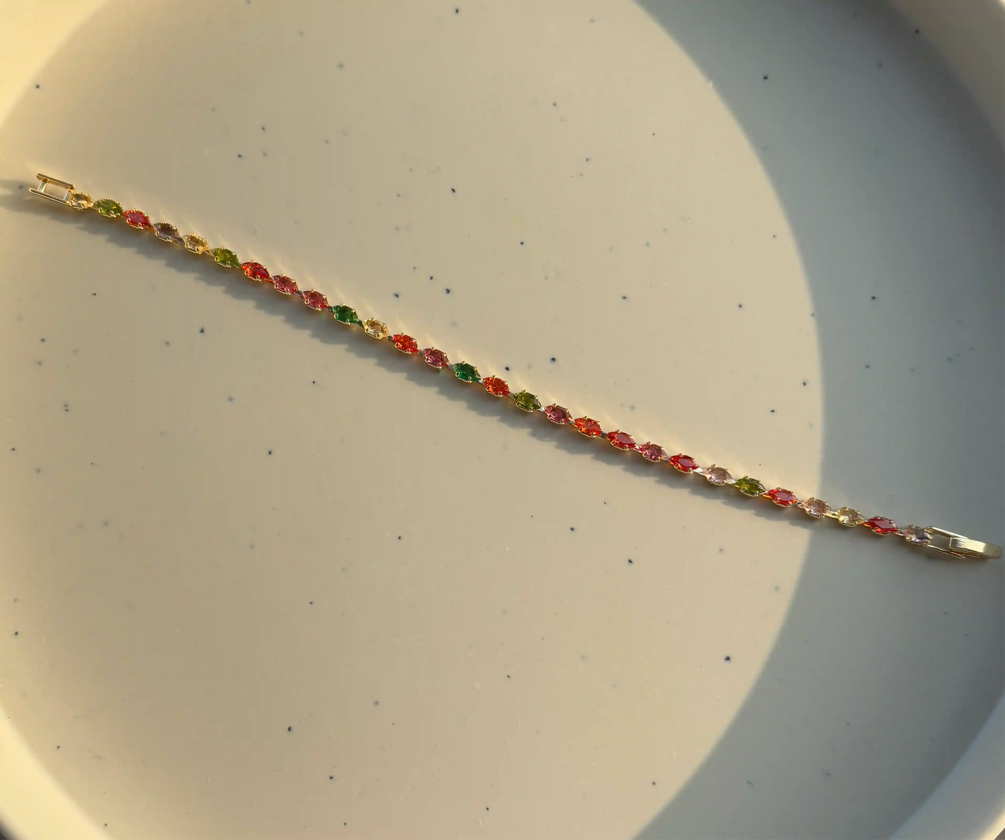 Rainbow Gemstone Bracelet