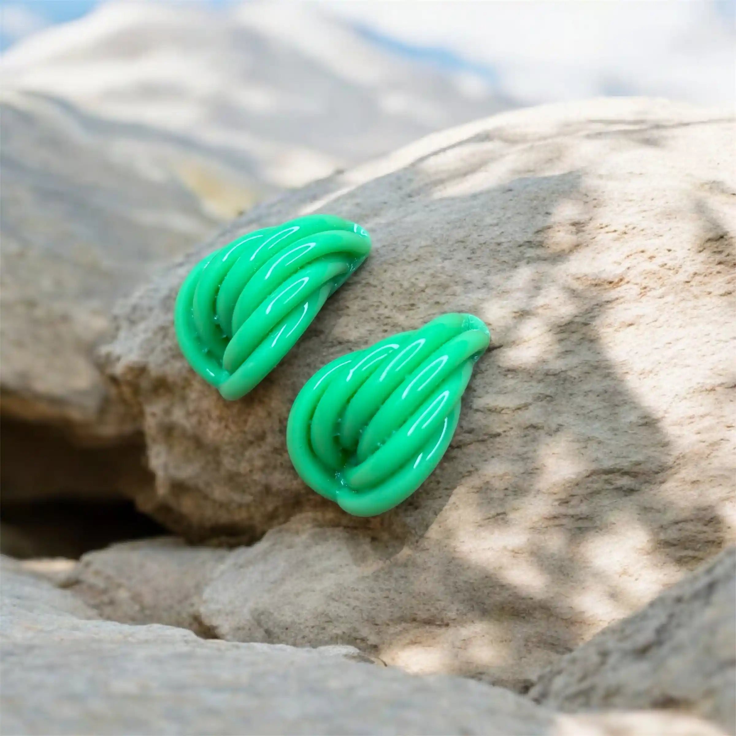 Mint Flow Earrings