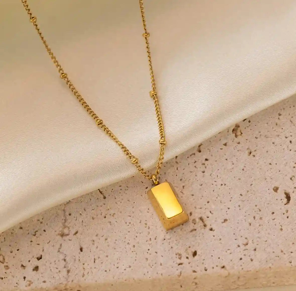 Gold Bar Necklace