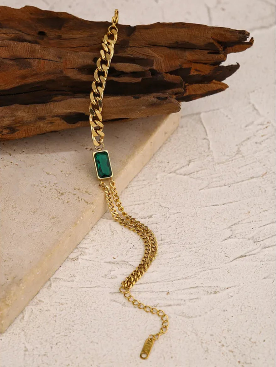 Green Serpent Bracelet