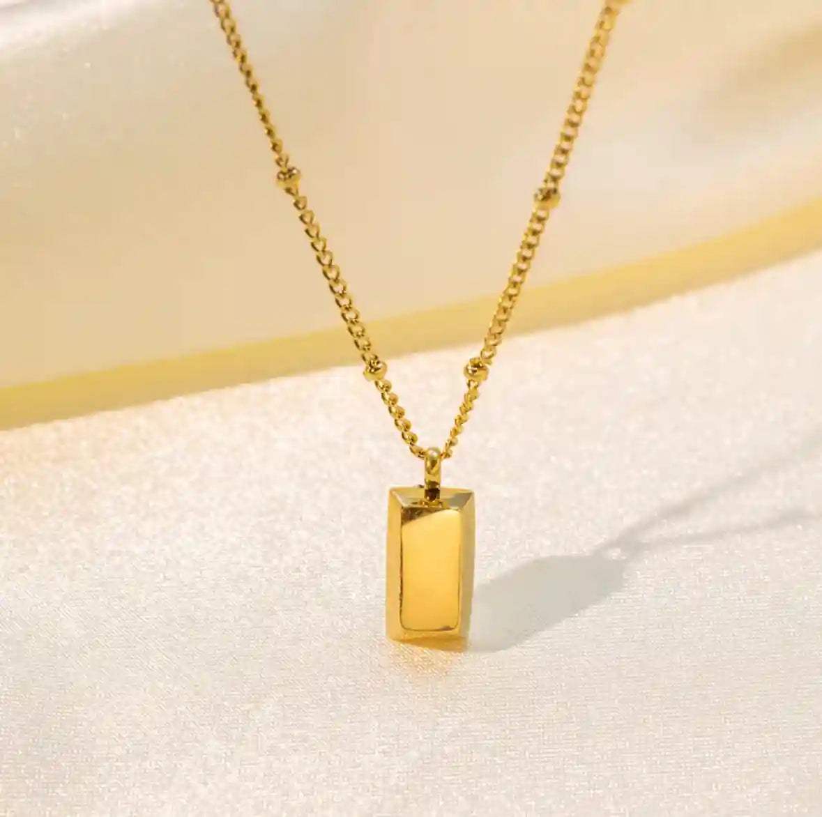 Gold Bar Necklace