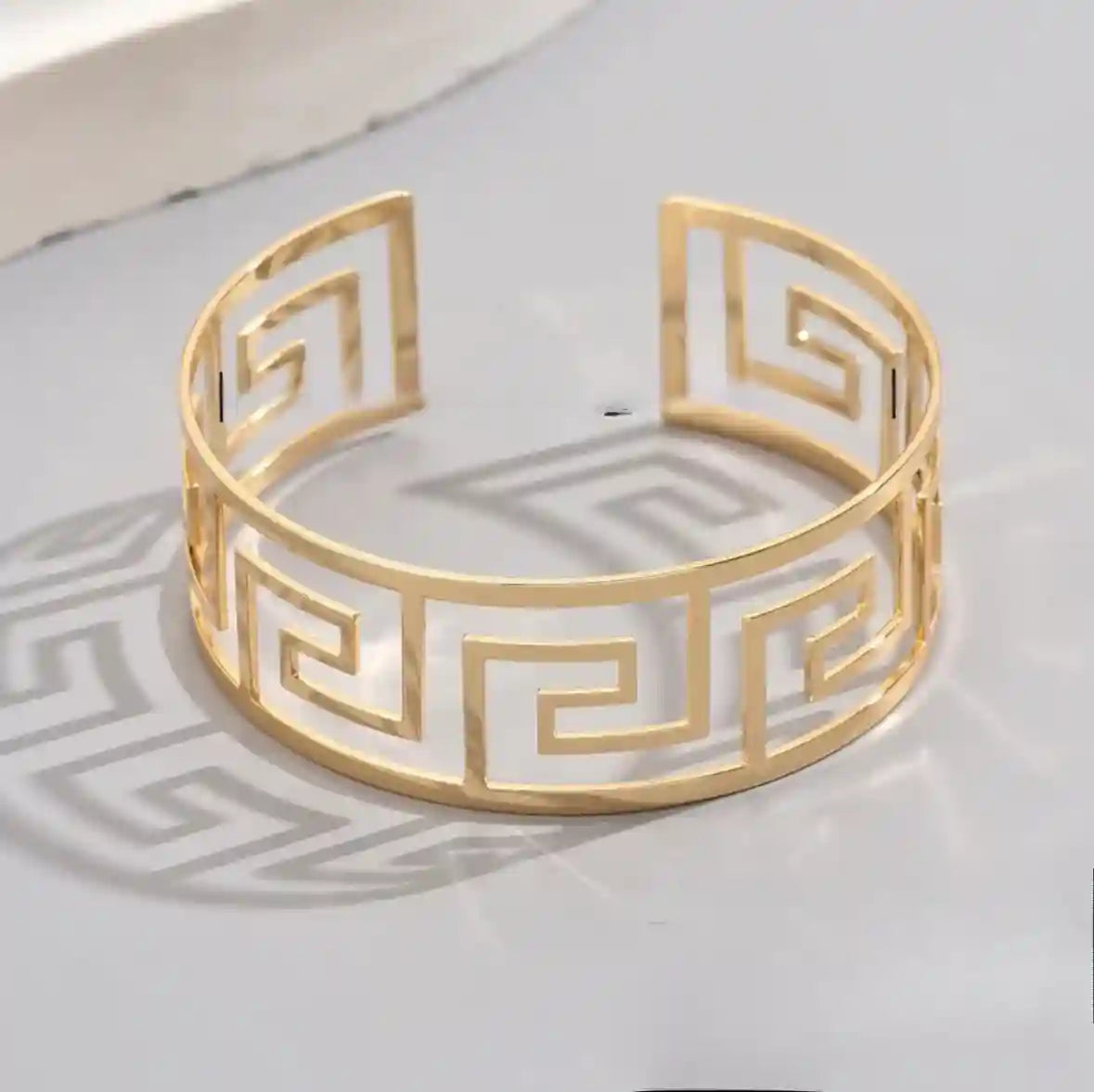 Golden Maze Cuff