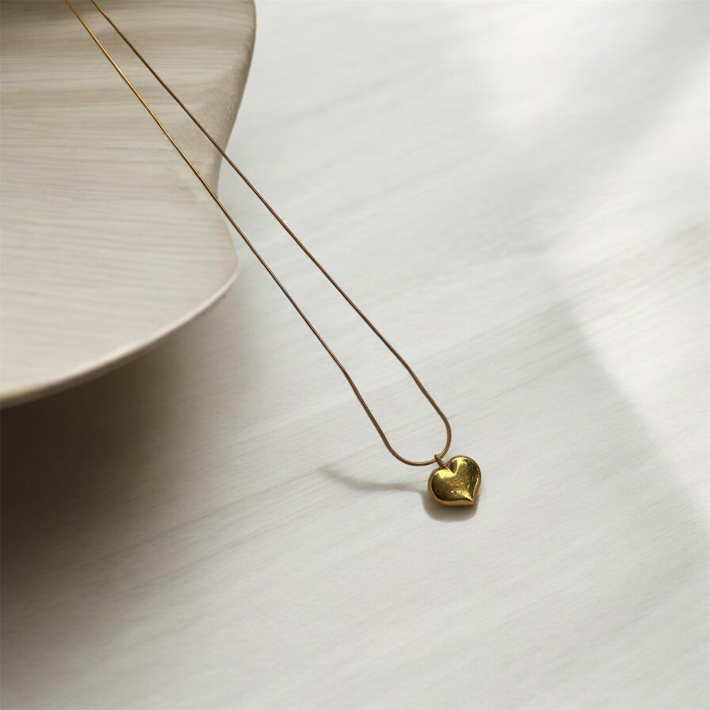 Golden Heart Necklace