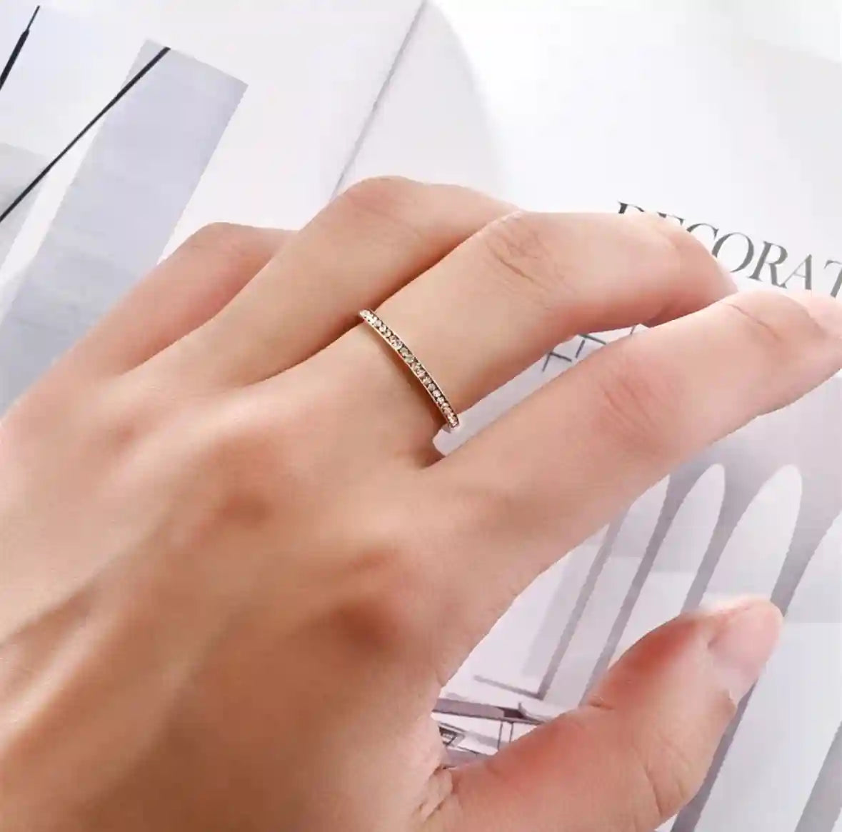 Classic Gold Eternity Band
