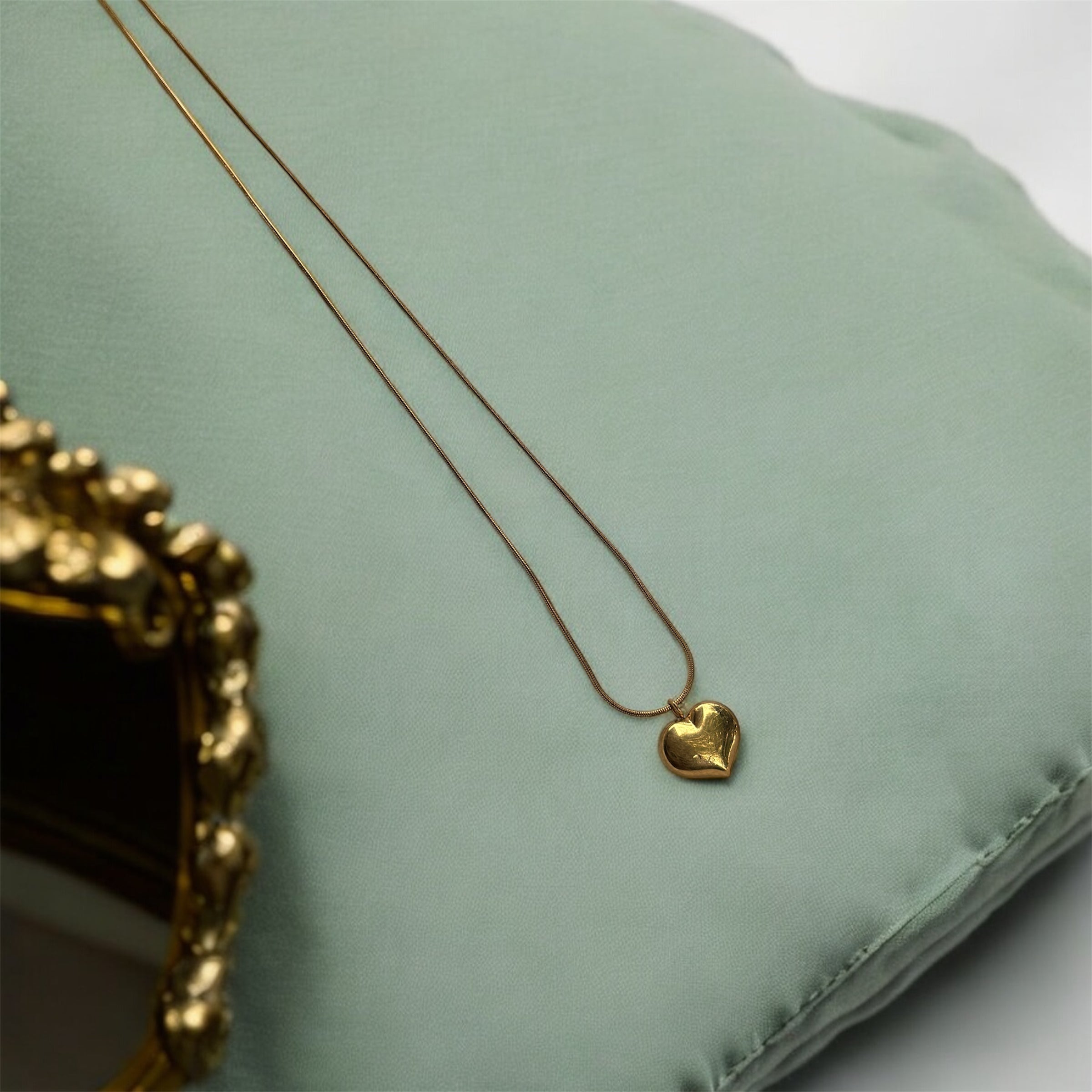 Golden Heart Necklace