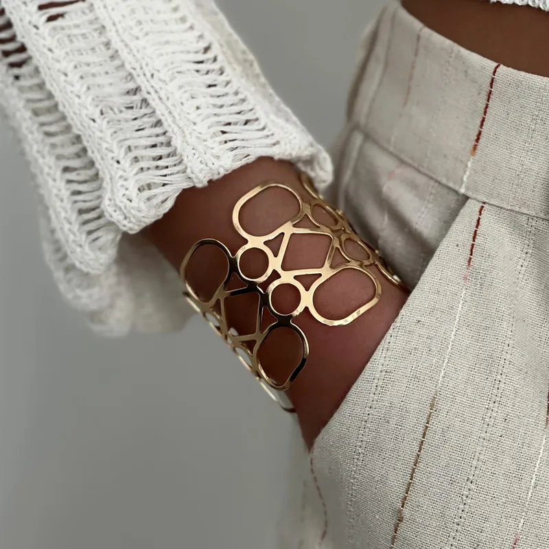 Geo-Daze Cuff (Golden)