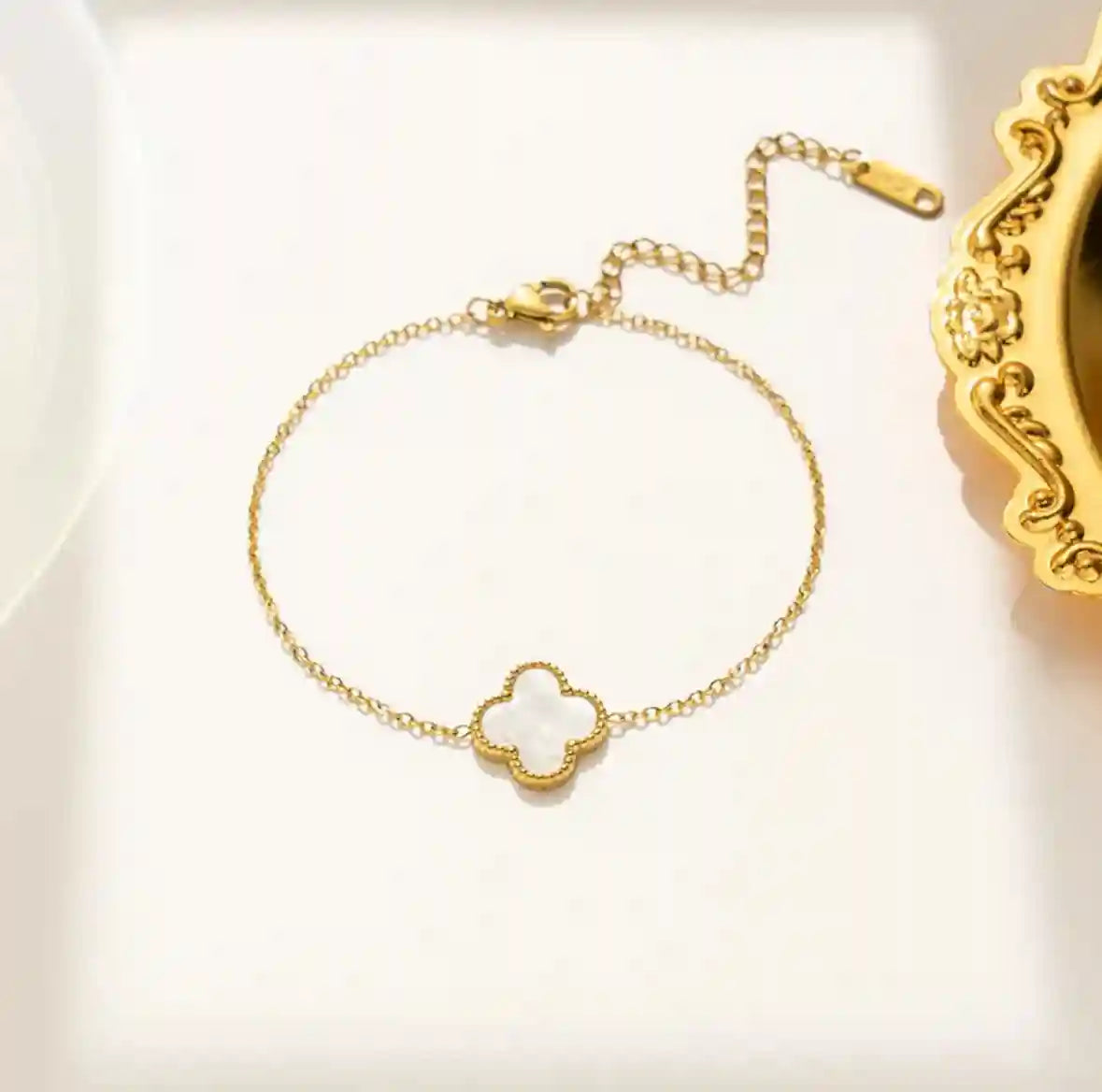White Clover Bracelet