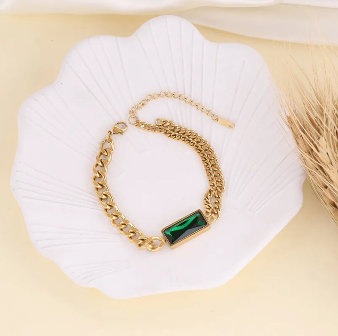 Green Serpent Bracelet