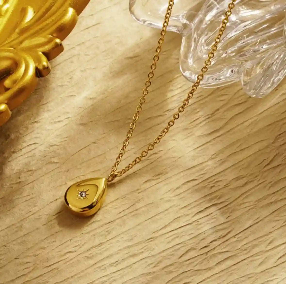 Twinkle Tear Necklace