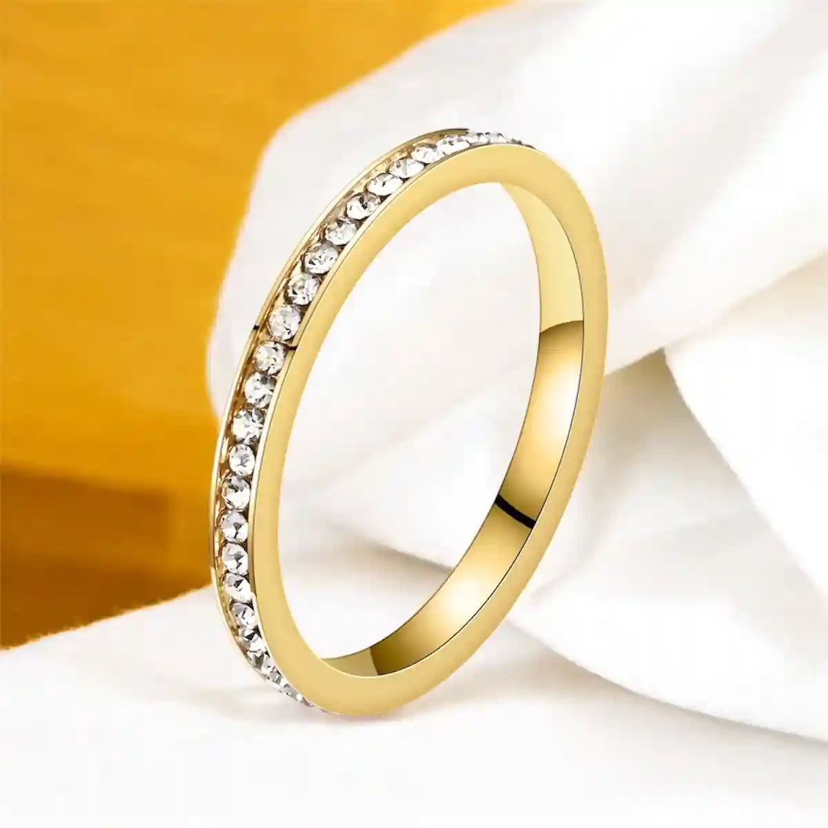 Classic Gold Eternity Band