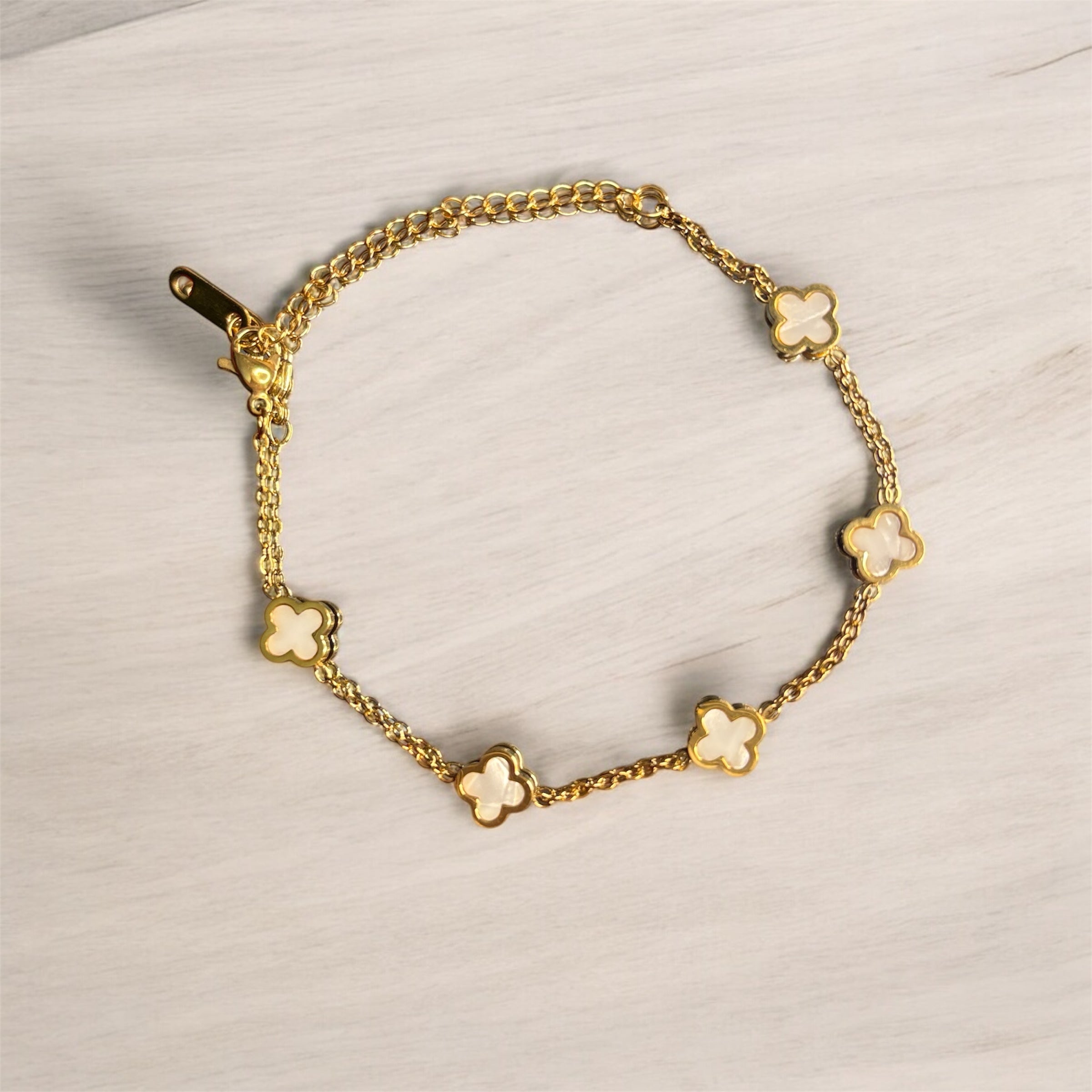 Clover Stack Bracelet